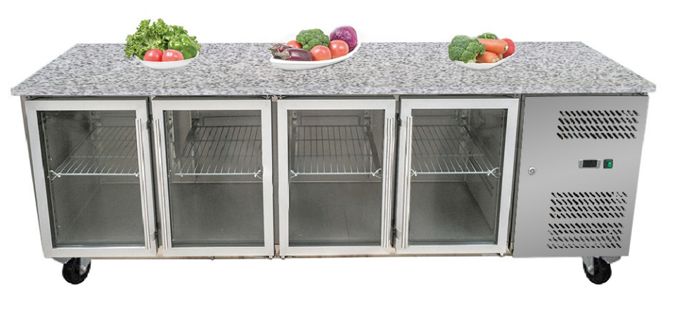 CNJT commercial ventilated refrigerator counter