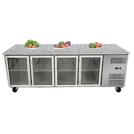 CNJT commercial ventilated refrigerator counter