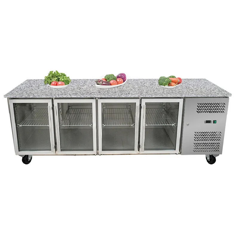 CNJT commercial ventilated refrigerator counter